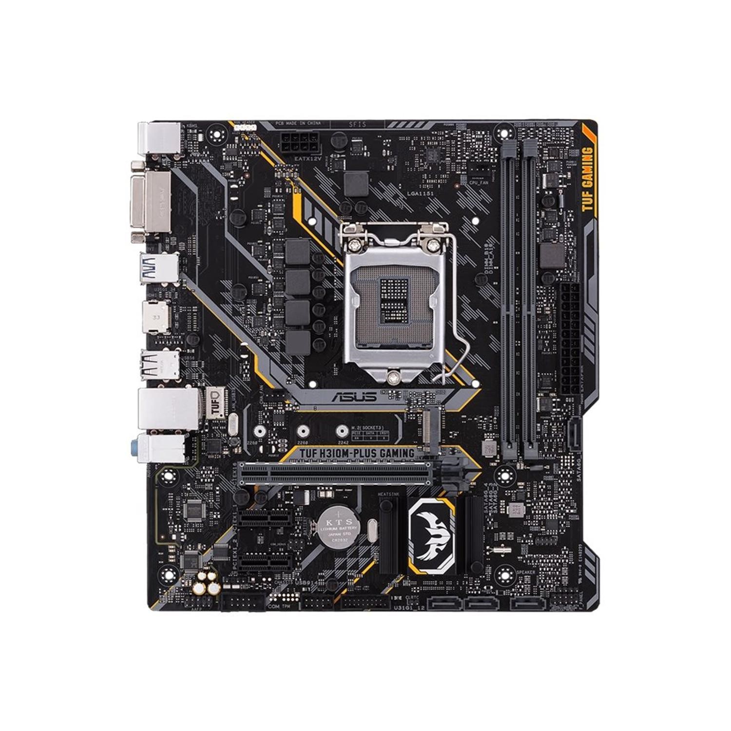 Asus TUF H310M Plus Intel Socket LGA 1151 DDR4 mATX Gaming